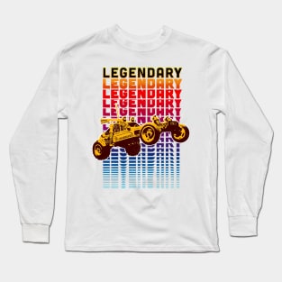 RC10 Vintage RC Gold Pan 80s TE TEAM Buggy LEGEND Long Sleeve T-Shirt